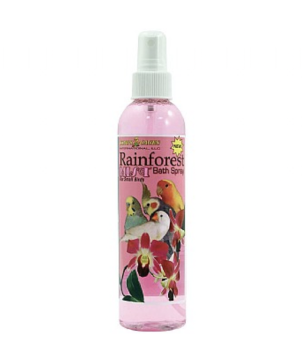 Rainforest Mist Plumage Spray Budgies, Cockatiels etc - 8oz